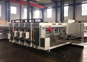 Wholesale Lead Edge Feeding 4 Colors Carton Box Printing Slotting Die Cutting Machine / Automatic Slotting Machine from china suppliers