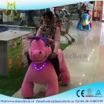 Hansel kids entertainment coin operated electric rideable animal for mall