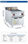 800×900×850 70 Stainless Steel Fast Food Kitchen Equipment for High Volume