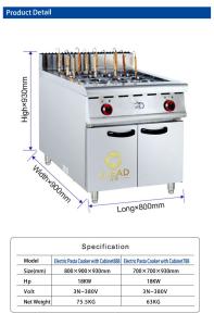 Wholesale Gas Restaurant Cooking Equipment with Stainless Steel and Tank Size 340x550x270/30x2L from china suppliers