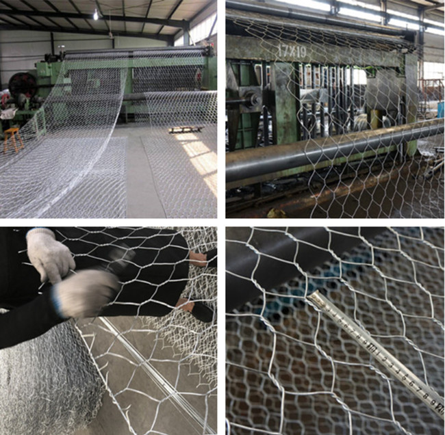 5 Twist 3 ×1×0.3m GI Wire Galvanized Gabion Box Mattress For Seashore Protection