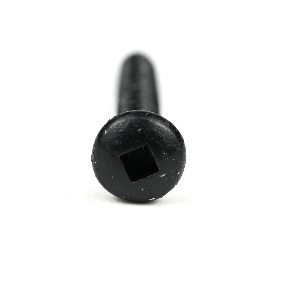 Black Ruspert Coating Stainless Steel Square Pan Head Wood Timber Screws
