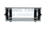 Aluminum Space 4U ATA Effects Rack Flight Tour Case 19 Wide 14 Deep