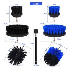 Wholesale 7pcs Nylon Power Drill Brush Attachments 0.35kg For Grout from china suppliers