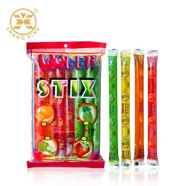 Opaque Fruit Jelly Stick Automatic Packaging Film BOPP Plastic Wrap Roll For
