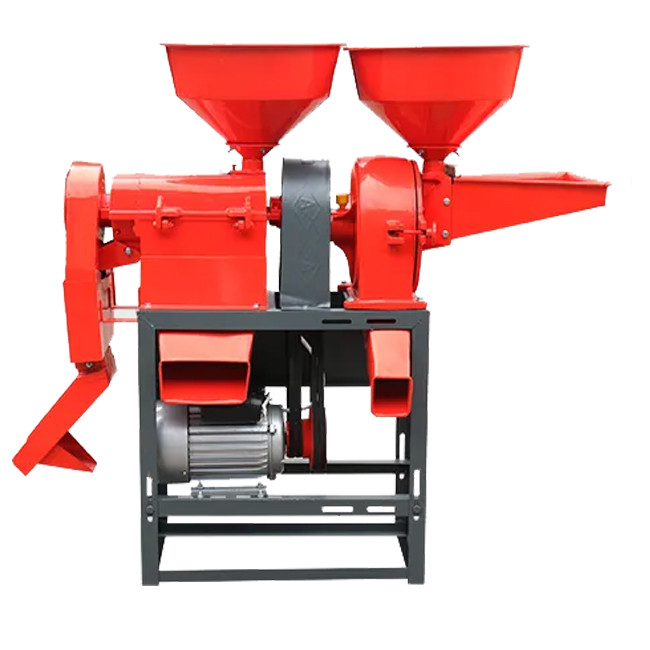 High Quality Steel Combined Rice Mill Flour Mill Disc Grinding Machine 220V
