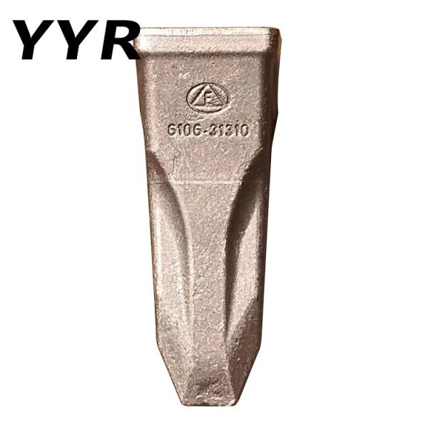 Customized R225-7 Rock Teeth For Excavator Bucket 61N6-31310