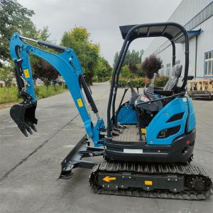 Wholesale CE EPA Euro5 2.5 Ton 2500KG Mini Hydraulic Excavator Crawler Long Lifespan from china suppliers
