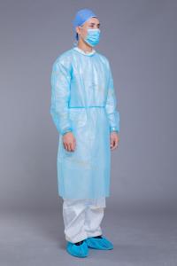 Wholesale Full Size 25g PP Nonwoven Disposable Isolation Gown from china suppliers