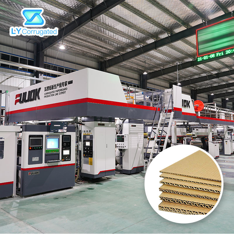 5 Ply Corrugated Cardboard Production Line