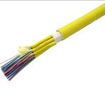 Distribution 24 Pair Fiber Optic Cable Singlemode G652D FRP Strength Member