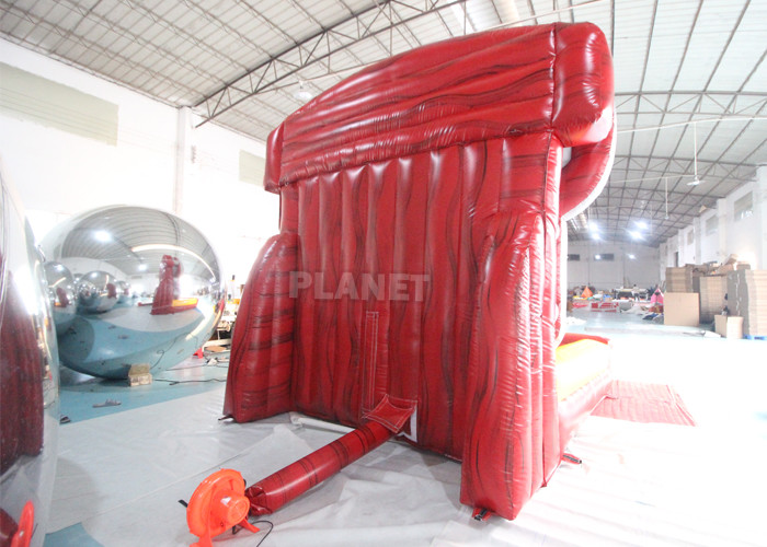 Giant Inflatable Outdoor Sports Games Connect 4 Four Basketball Shooting Game With Air Blower