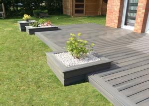 Wholesale Anti-UV &amp; Water-Proof Wood Plastic Composite Outdoor Decking Board from china suppliers