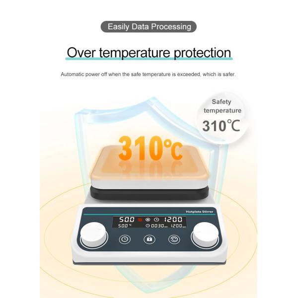 Digital Adjustable Speed Magnetic Hotplate Stirrer for Laboratory Heating Equipments