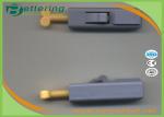 26G Yellow Colour Automatic Button activated Safety Blood Lancet Sterile Blood
