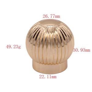 Wholesale Custom Size Gold Color Zamak Perfume Caps Nut Zinc Alloy Perfume Cover from china suppliers