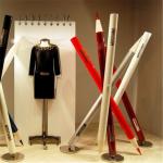 220cm Giant Pencil Fiberglass Window Display Decorations