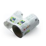 Custom Food Plastic Film Laminated Packaging Roll Hot Stamping