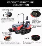 CE Large Farm Tractors Weeding Ditching Farm Machinery And Equipment