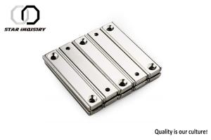 Wholesale N52 Strongest Wall Mount Magnets , Neo Pot Magnet Assembly With Screw holes from china suppliers