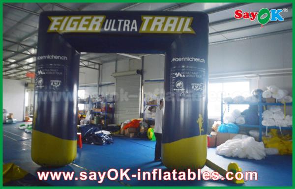 Quality Halloween Inflatable Archway Customized Inflatable Entrance Arch Gate Promotional Logo Printing for sale