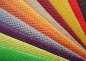 Wholesale Green Orange Blue Needle Punching Non Woven Fabric Rolls CE ISO9001 Certificated from china suppliers