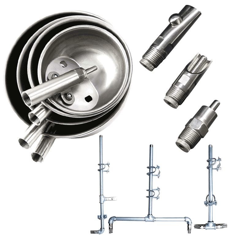 Duck Billed Automatic Water Nipple Drinker For Pigs Farming