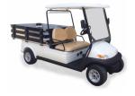 2 Seats 48V Electrical Golf Car With Preserving Timber For Hotel Luggage