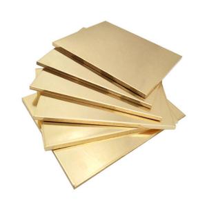 Wholesale 3mm 4mm ASTM T2 H65 H62 C1100 C1220 C2400 C2600 Popular Product Copper Sheet Brass Copper Plate from china suppliers