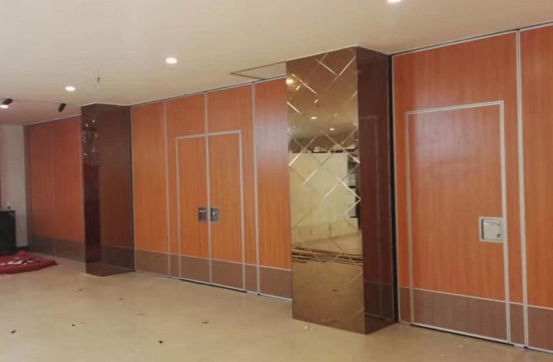 Mobile Sound Proof Sliding Movable Partition Walls for Hotel Multi-purposed Hall