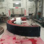 Rotary Kiln Casting Steel HRC55 Spur Mill Girth Gear And Ball Mill Girth Gear