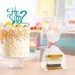 Opp Plastic Packaging Bag Candy Bopp Clear Block Bottom Pouch Opp Square Bottom