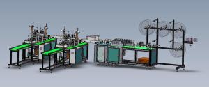 Wholesale Small Footprint Ultrasonic Disposable Face Mask Machine from china suppliers