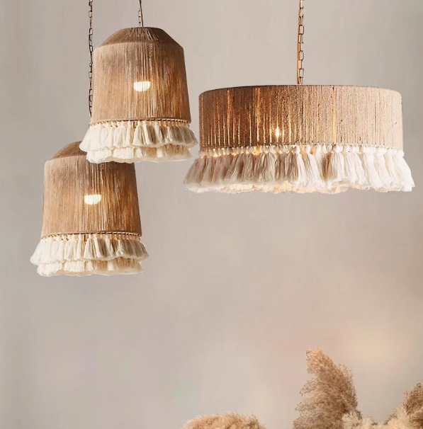 Bamboo Chandelier For Project Rattan Chandelier Retro Art Homestay Tea Room Living Room Bar Rattan Lamp