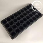 185g 36 Cell Round Honeycomb Succulent Seedling Tray Durable PE for Flower