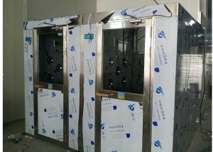 Wholesale HEPA Filtered Stainless Steel Cleanroom Air Shower Channel , PLC Control System from china suppliers