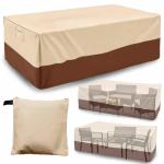 Custom Outdoor Easy-Going Furniture Covers UV Protection Dust Waterproof Patio