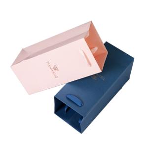 Wholesale Customized Paper Gift Bags Luxury Watches Jewelry Cosmetic Gift Bag from china suppliers