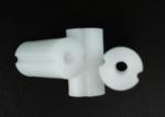 Small Plastic Injection Molding Products , RAL 9011 White POM Spacer Bush 10 X
