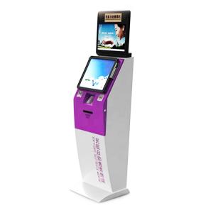 Wholesale 19 Inch Restaurant Ordering Self Payment Kiosk machine With Barcode Scanner from china suppliers