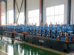 High Frequency Welded Pipe Mill Blue Welded Carbon Steel Tube Mill Max Speed