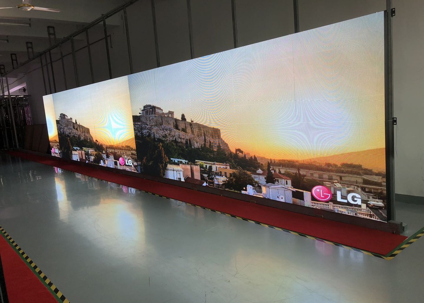 Small Pixel Pitch Indoor P6 Rental Led Display Screen Video Wall Die-Casting Aluminium