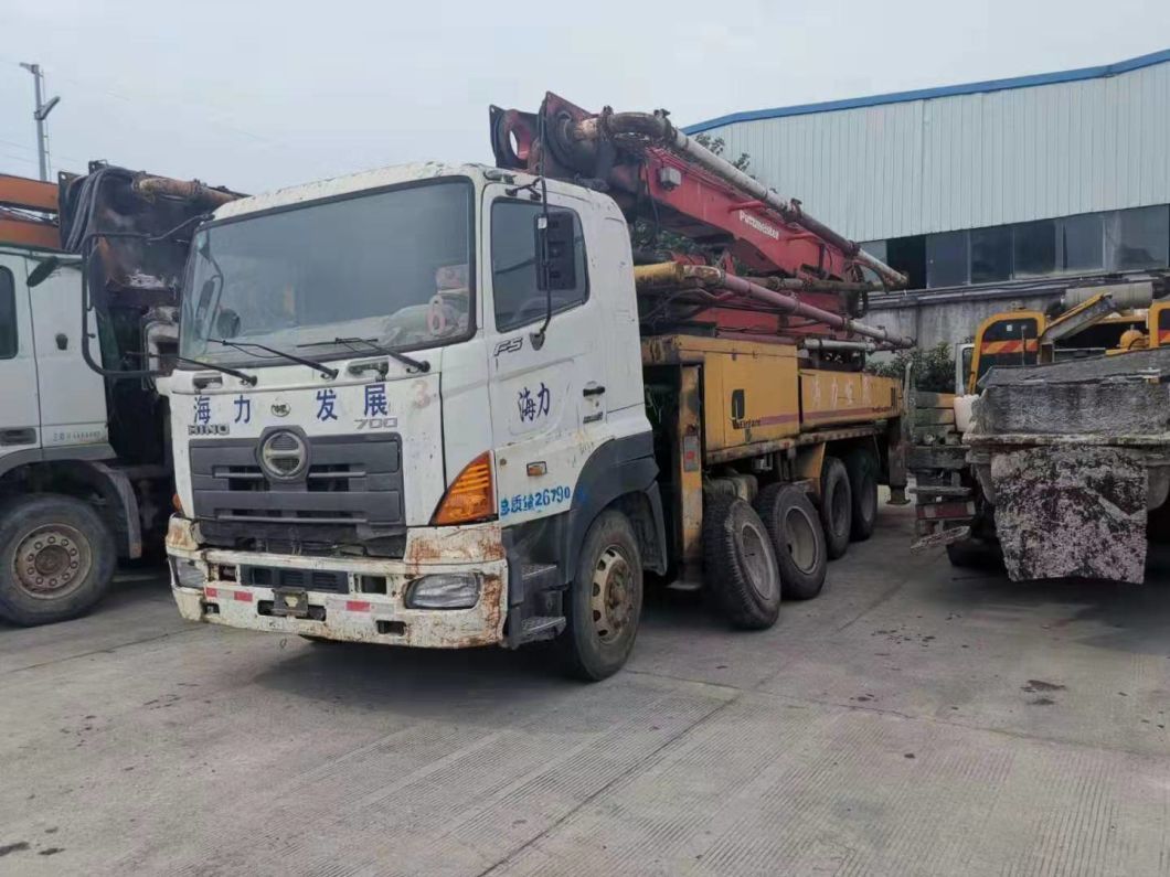 Second Hand Putzmeister 38 Meter Concrete Pump Truck Mounted