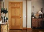 Bathroom Wood Plastic Composite Doors Customized Color , 19-40mm Door Frame