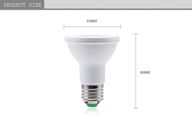 E27 8W par38 LED par light wholesale