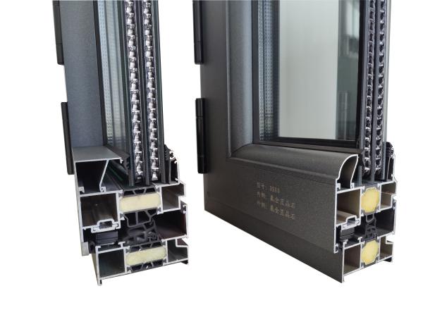 Decoration Aluminum Material Double Glazed Windows Aluminum Frame Tempered Glass
