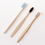 17.3cm Hotel B&B Bamboo Toothbrush Set Soft Bamboo Toothbrush
