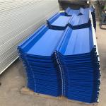 DX51d Galvanized Steel Roofing Sheets Modern Building Material Blue Color Metal
