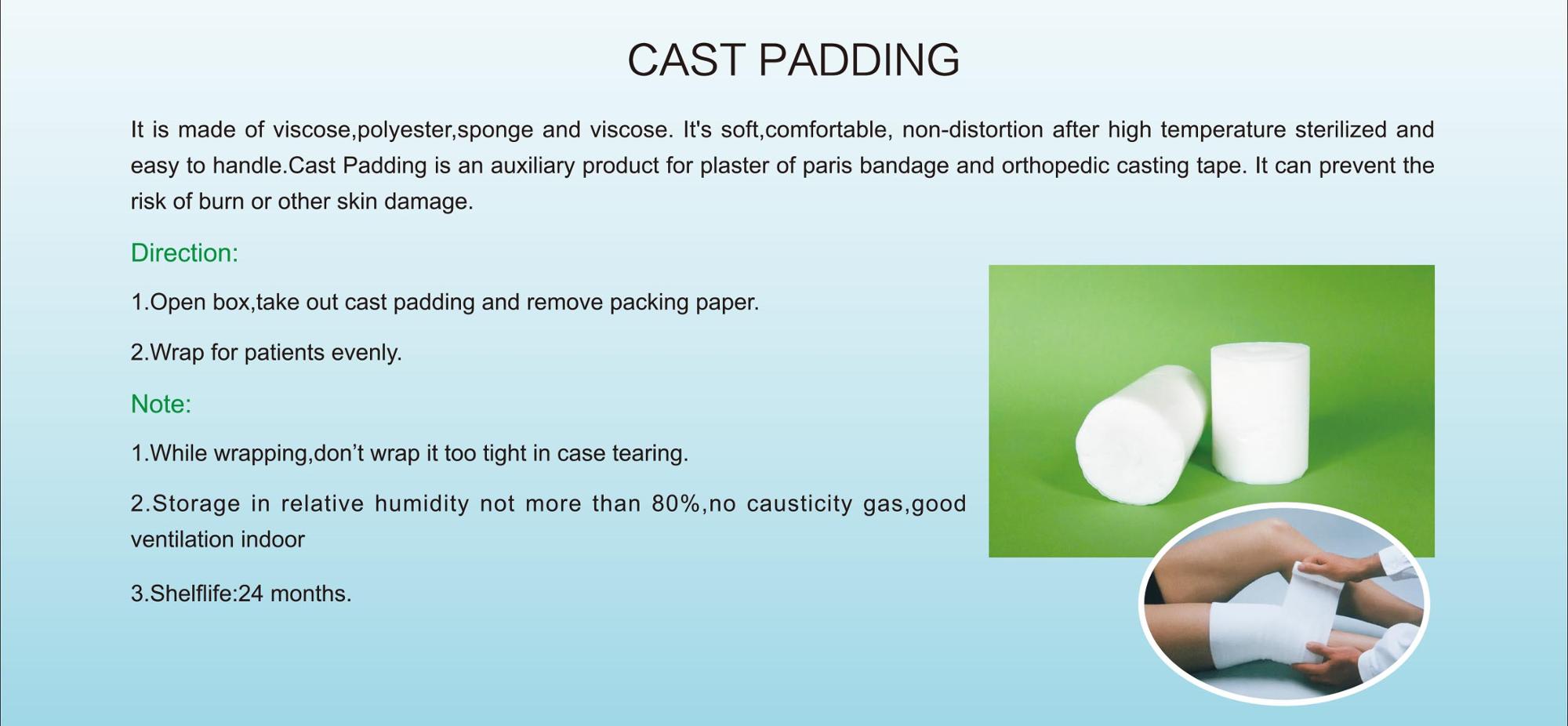 Medical Orthopedic Cast Padding Bandage
