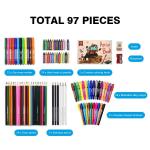 Portable Children Painting Set Luxury Gift Removable Kids Art Set